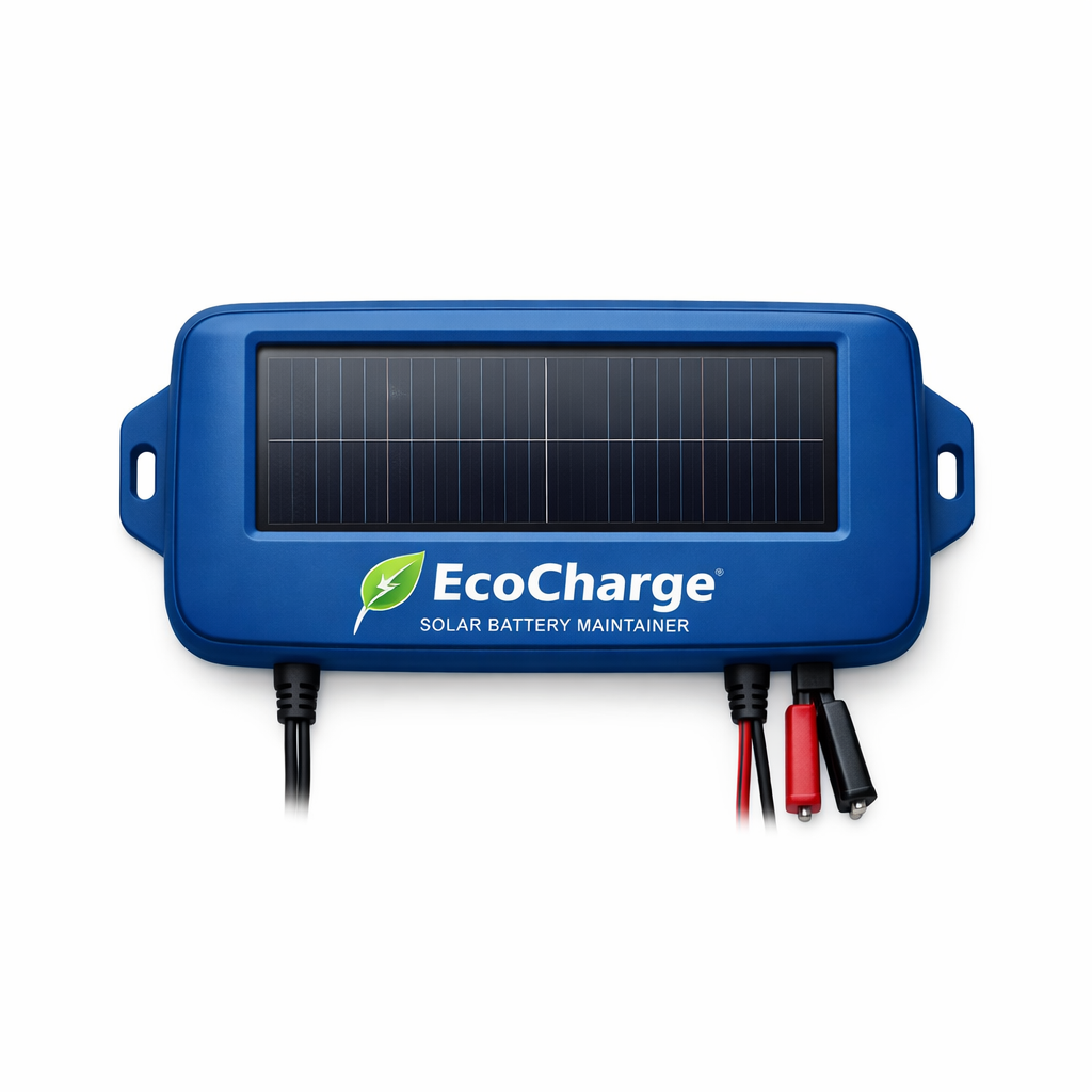 EcoCharge Solar Battery Maintainer — Premium