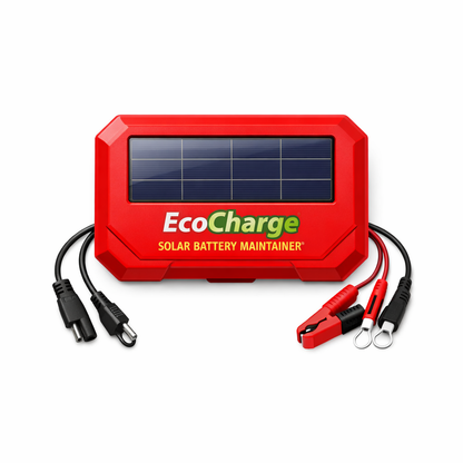 EcoCharge Solar Battery Maintainer — Compact
