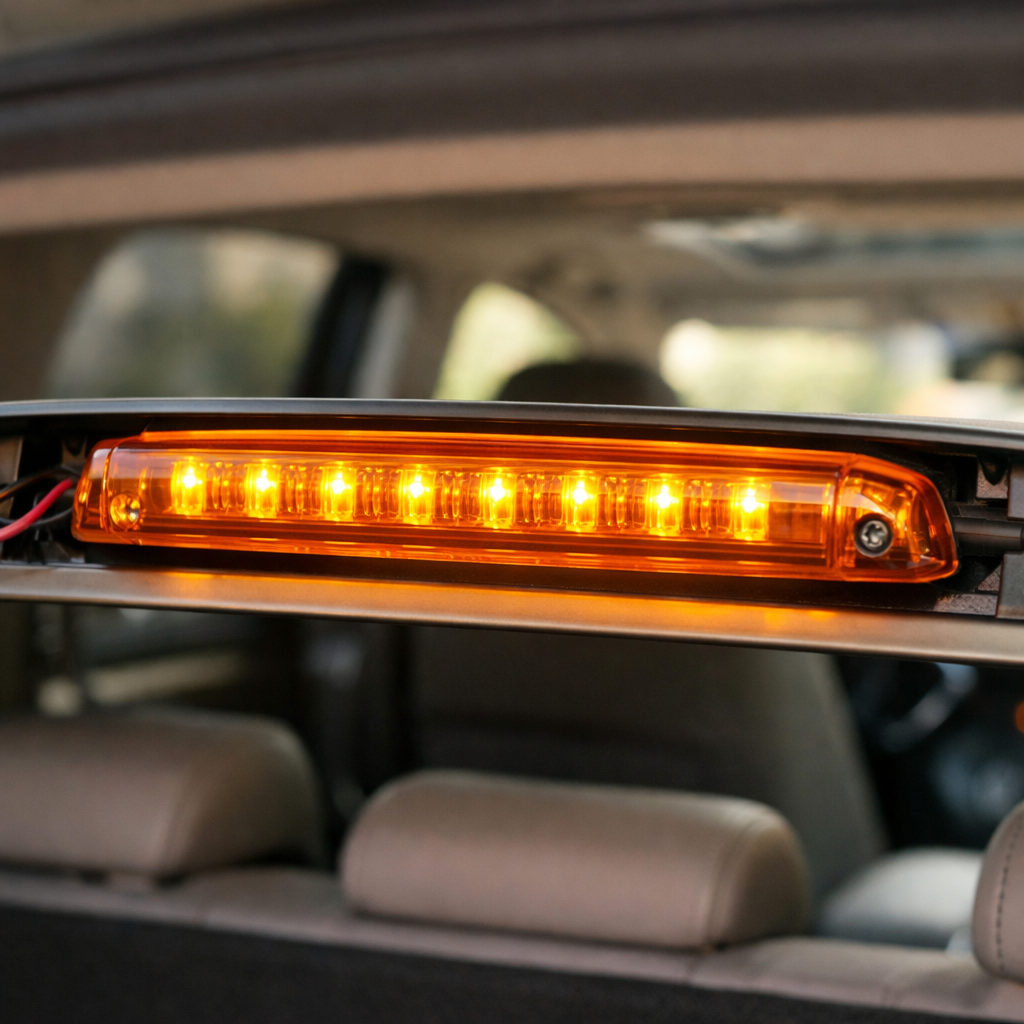 High Mount Third Brake Light LED — Extended / Amber