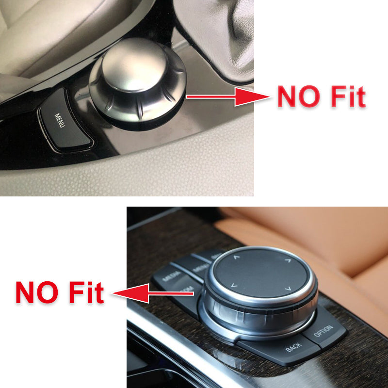iDrive button cover BMV E and F Series fitting guide no fit