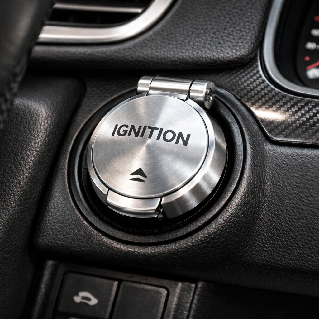 Ignition Switch Cover — Silver / Standard / Medium