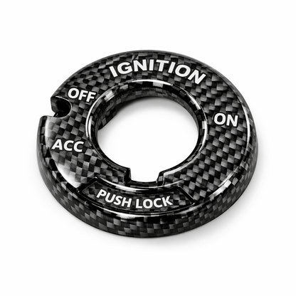 Ignition Switch Cover — Carbon Fiber Look / Standard / Large