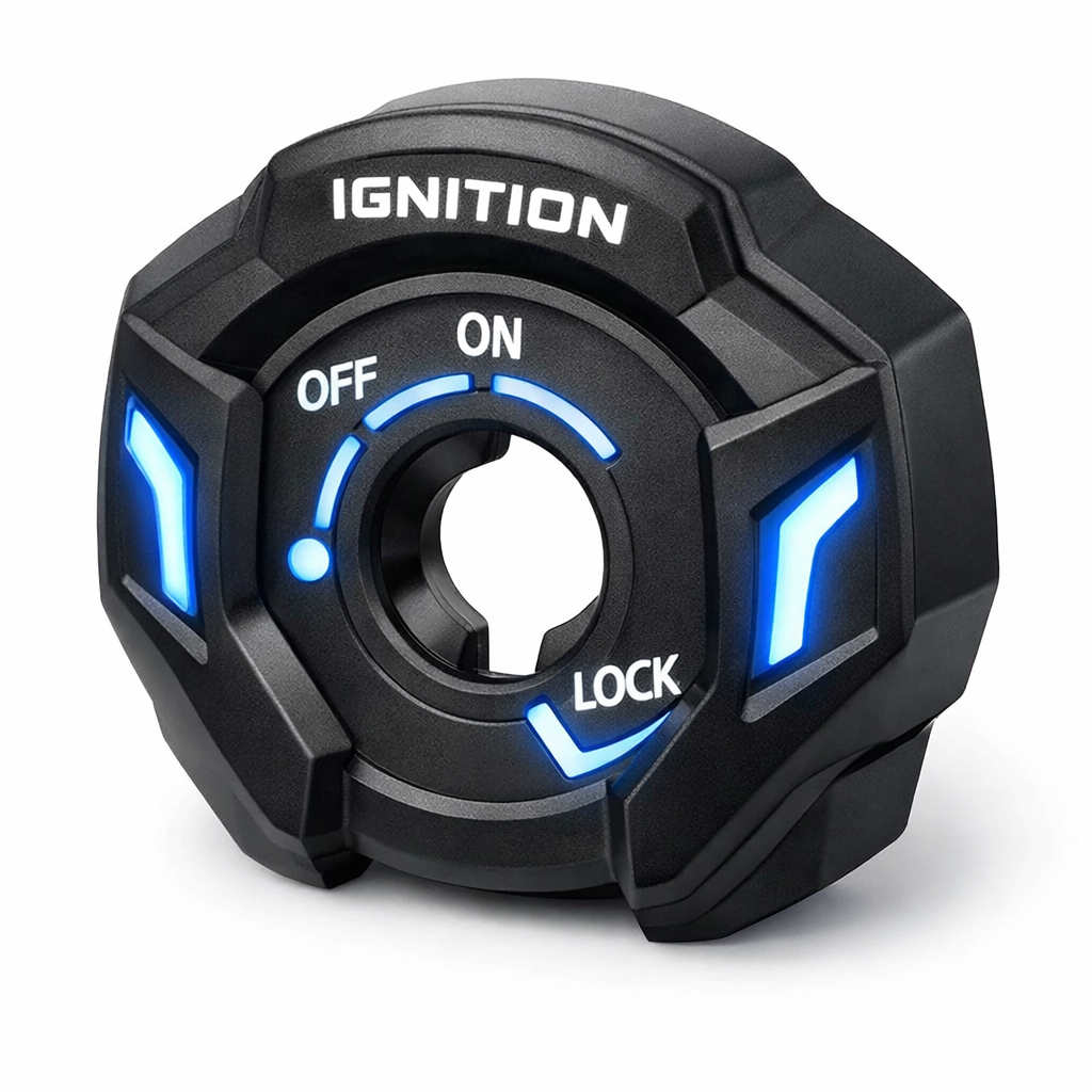 Ignition Switch Cover — Black / LED / Medium