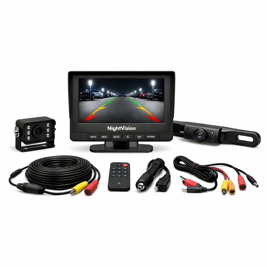 NightVision Backup Camera Kit — Premium