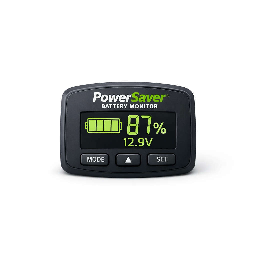PowerSaver Battery Monitor — Compact