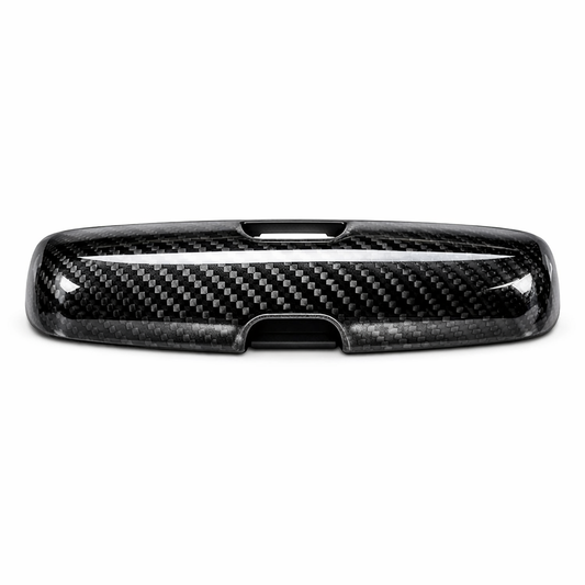 Rear View Mirror Trim Kit — Sport / Glossy Carbon / With Enhancements