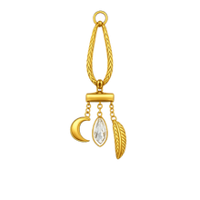 Rearview Mirror Charm Hanger — Gold / Standard