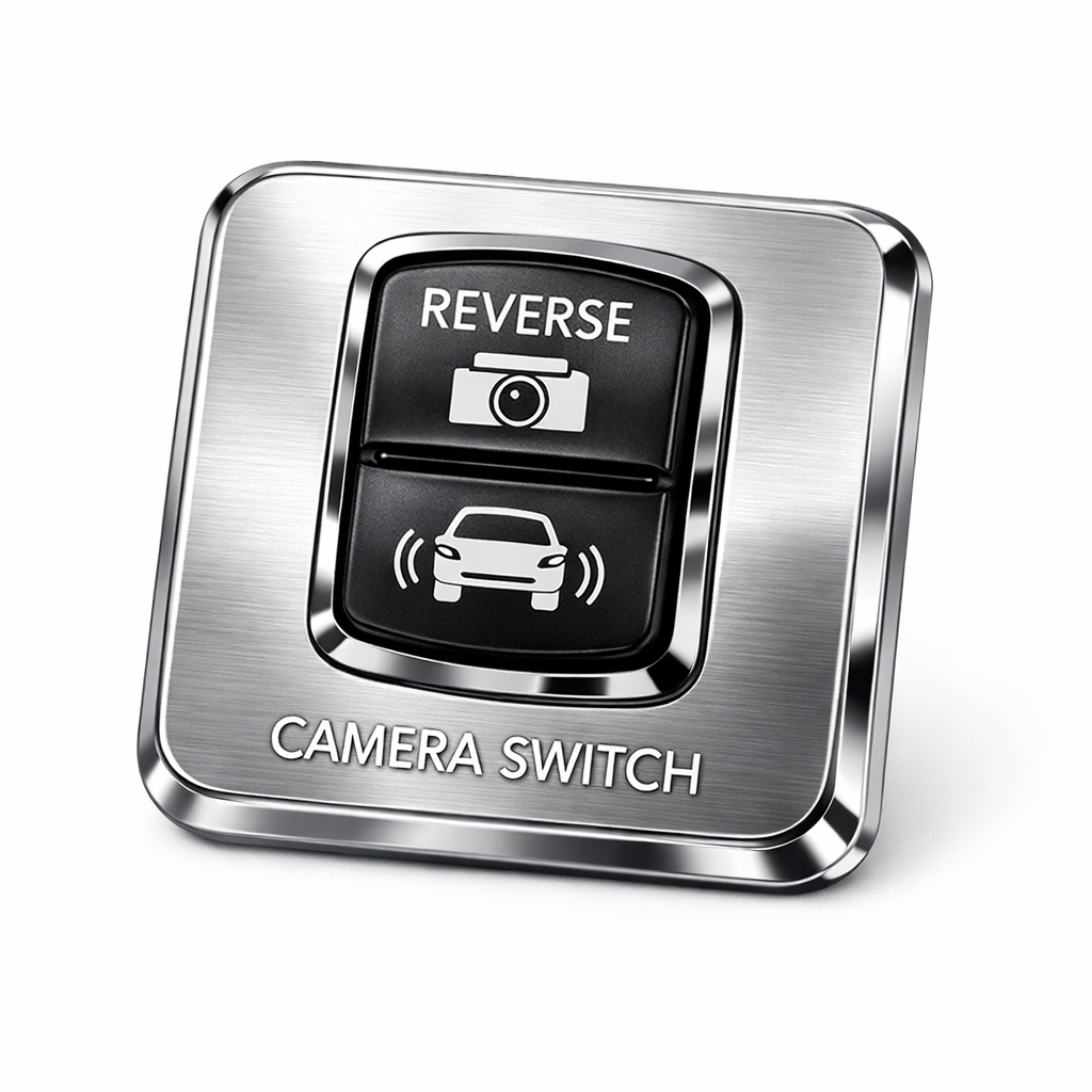 Reverse Camera Switch — Silver / Standard / Small