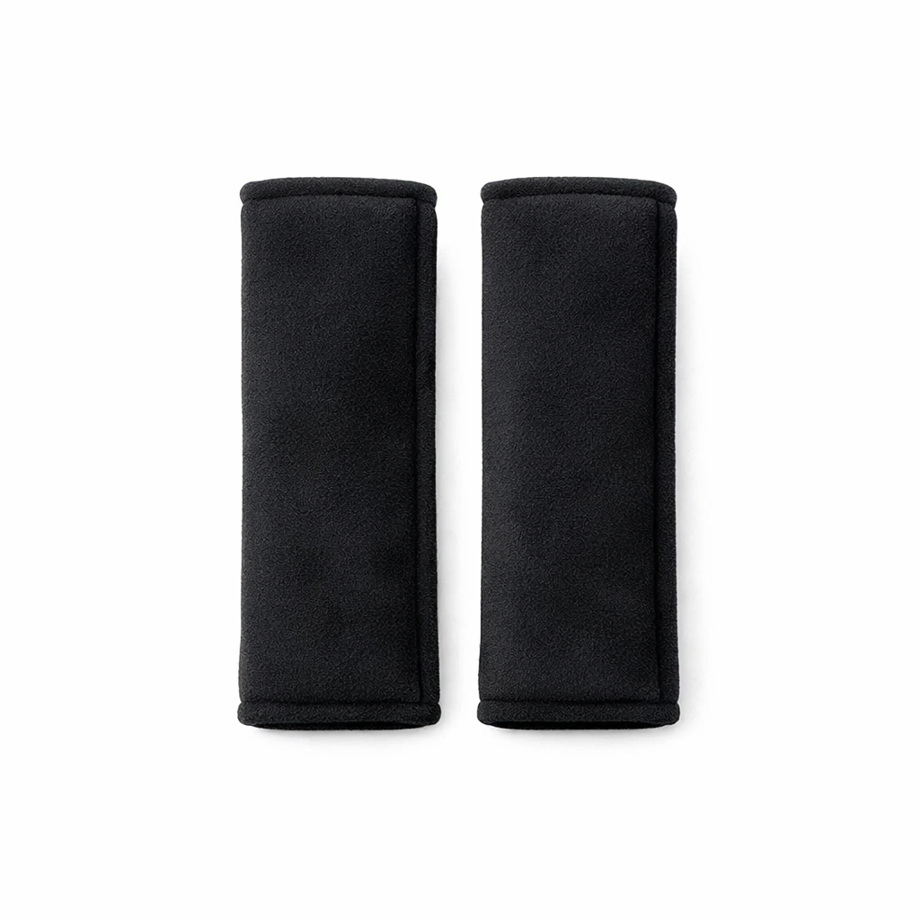 Safety Belt Cover Set — Black / Standard