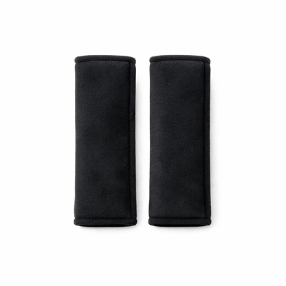Safety Belt Cover Set — Black / Standard