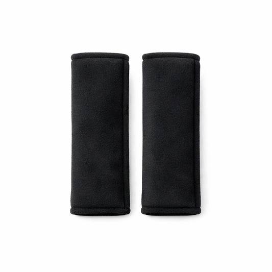 Safety Belt Cover Set — Black / Standard