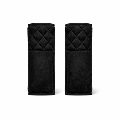Safety Belt Cover Set — Black / Deluxe