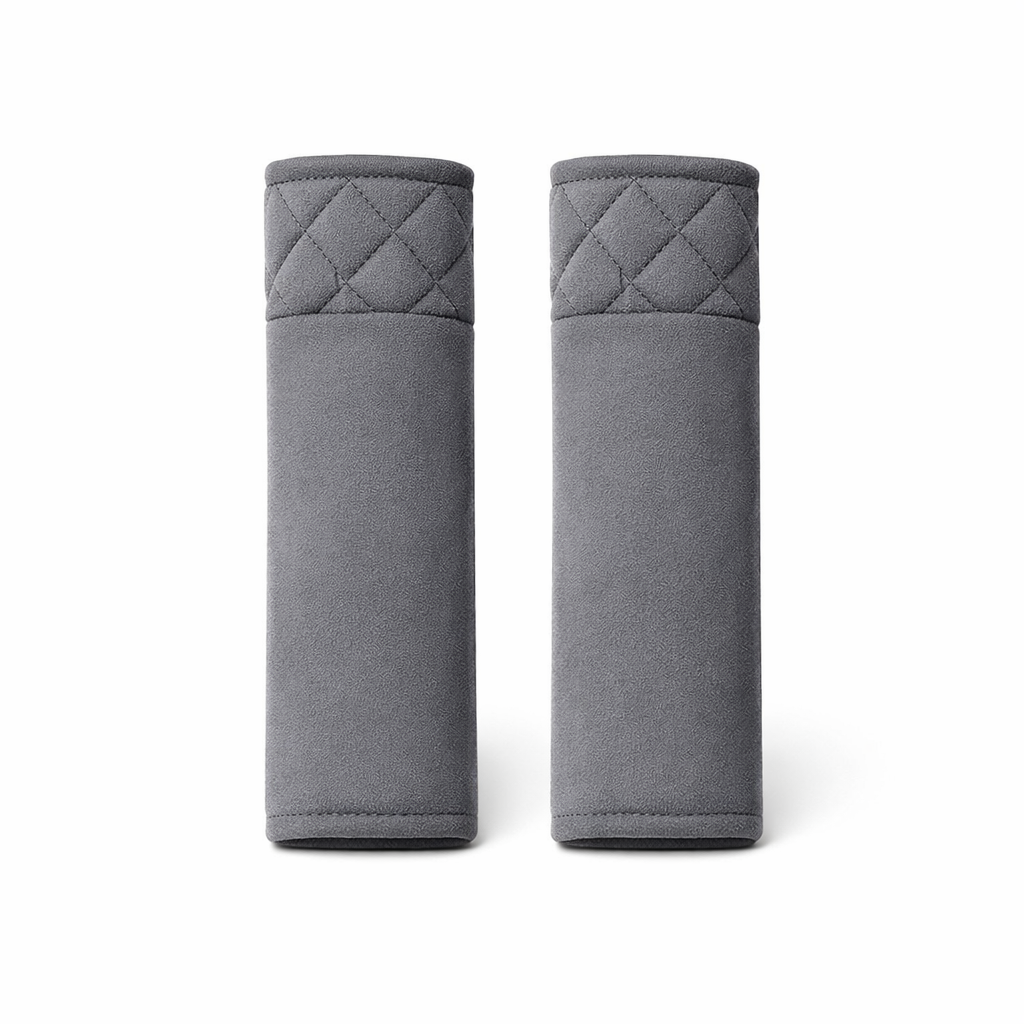Safety Belt Cover Set — Gray / Deluxe