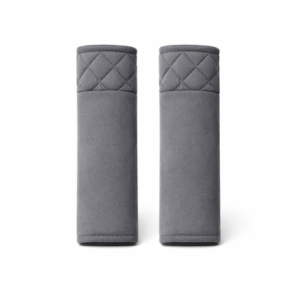 Safety Belt Cover Set — Gray / Deluxe
