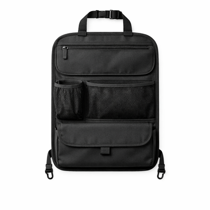 Seat Back Organizer — Black / Compact
