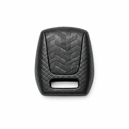 Seat Belt Anchor Covers — Enhanced / Charcoal / With Patterns