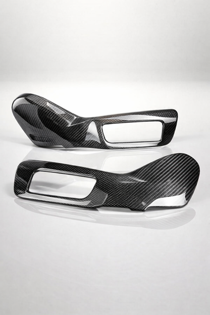 Seat Side Cover Carbon Fiber — angled_view