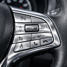 Steering Wheel Control Buttons — Silver / Standard / Medium