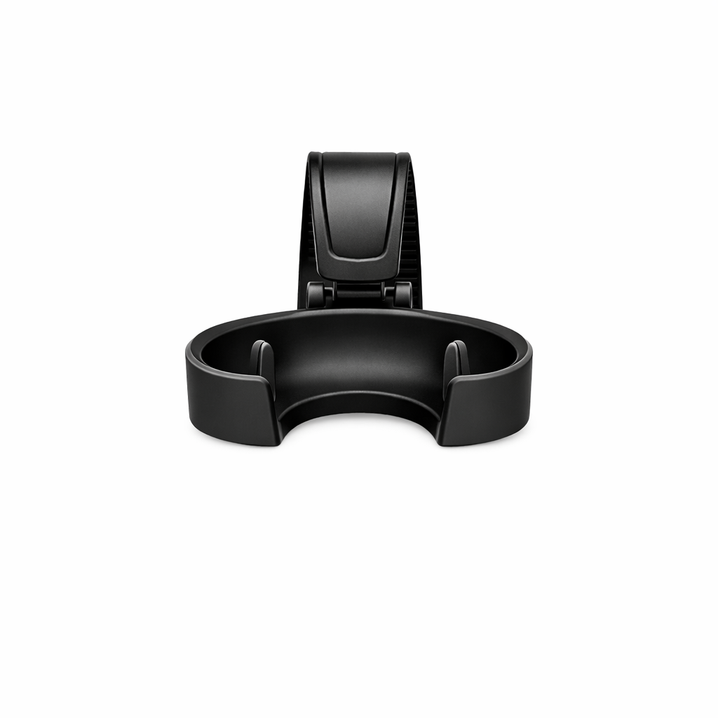 Visor Sunglasses Holder — Black / Standard