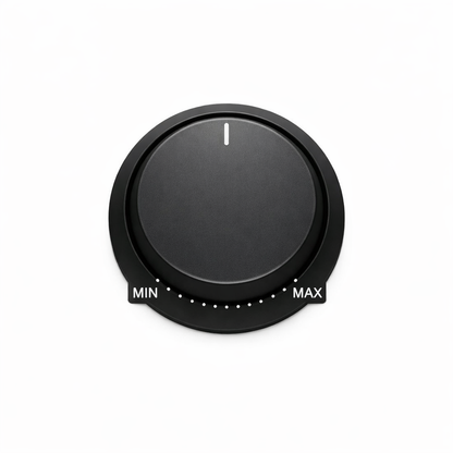 Volume Control Dial — Black / Standard / Small