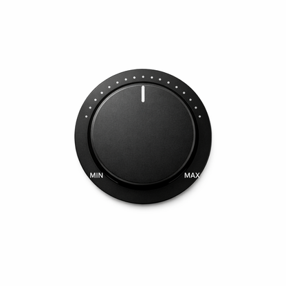 Volume Control Dial — Black / Premium / Large
